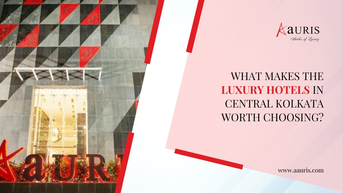 What makes the luxury hotels in Central Kolkata worth choosing?