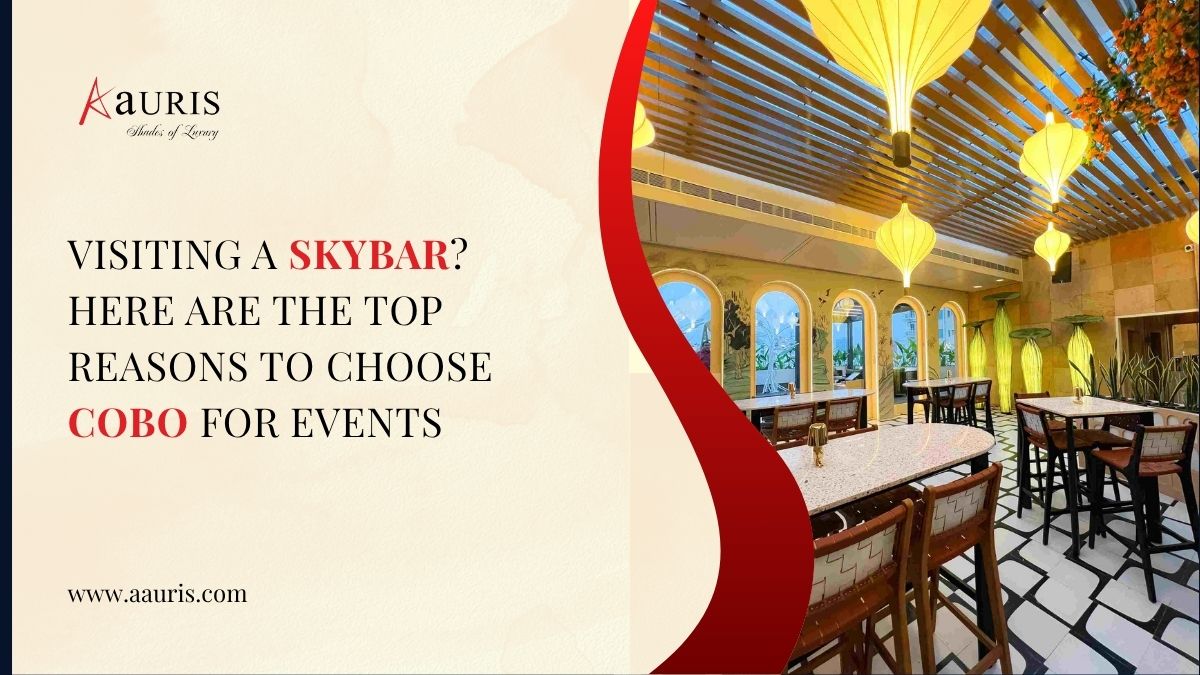 Visiting a Skybar? Here are the top reasons to choose COBO for events